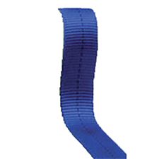 PMI Webbing, 1", Tubular Blue, Per Yard