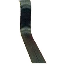 PMI Webbing, 1", Tubular Black, Per Yard