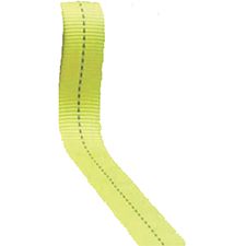 PMI Webbing, 1", Tubular Fluorescent Green, Per Yd