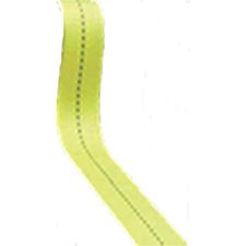 PMI Webbing, 1", Tubular Fluorescent Green,100 Yd Spool