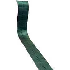 PMI Webbing, 1", Tublular Dark Green, Per Yard