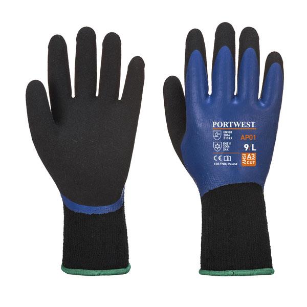 Portwest Thermo Pro Glove Black/Blue