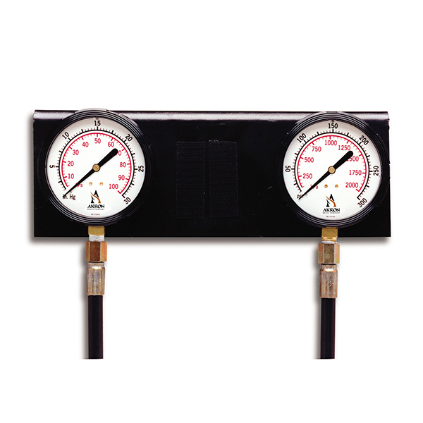 Akron 3.5" Test Gauge Kit, Extra Gauge Mount Space