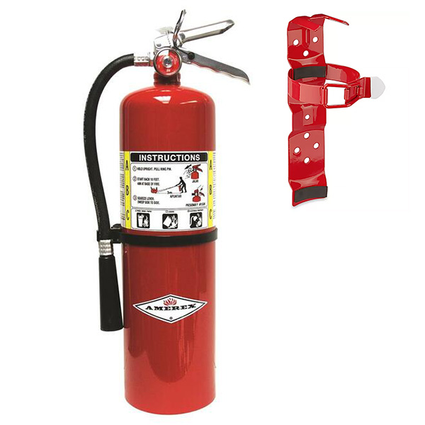 Amerex Extinguisher, Halotron 2.5 lb w/ Vehicle Bracket 817