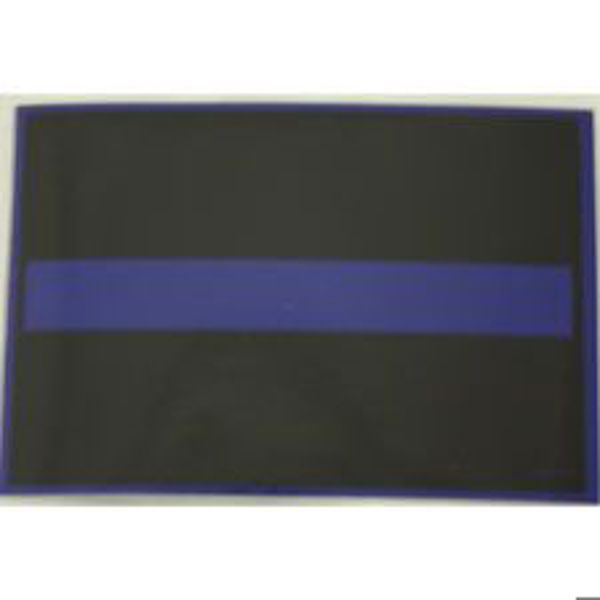 Pacific Reflex Decal Blue Line, 3" x 4"