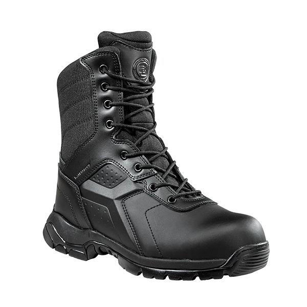 Black Diamond Boot, Safety Toe 8" Tactical, Side Zip