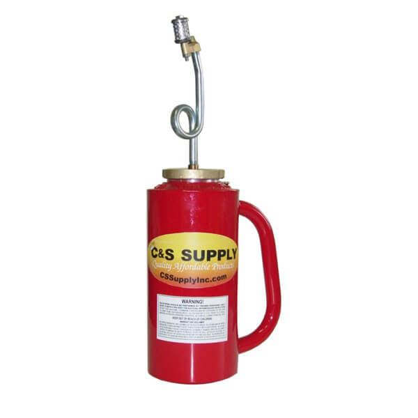 C&S Drip Torch, Red 1.25 Gallon