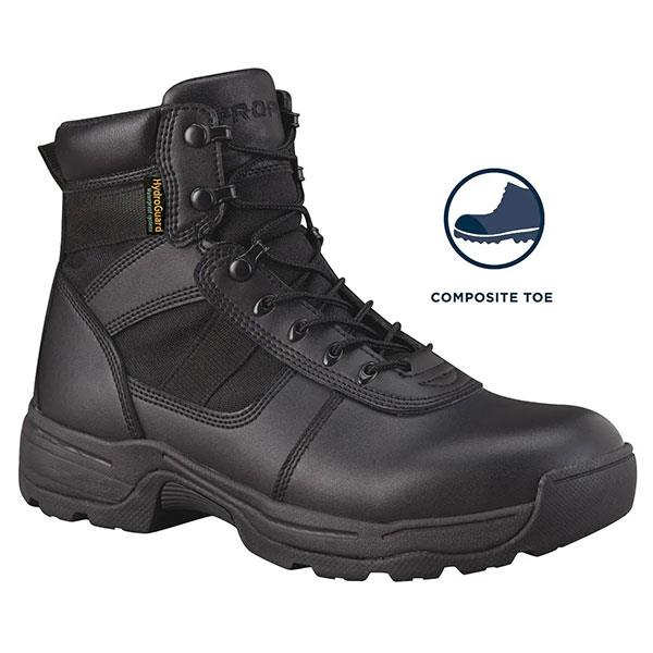 Propper Boot, Series 100 6" Side Zip, Composite Toe, Black