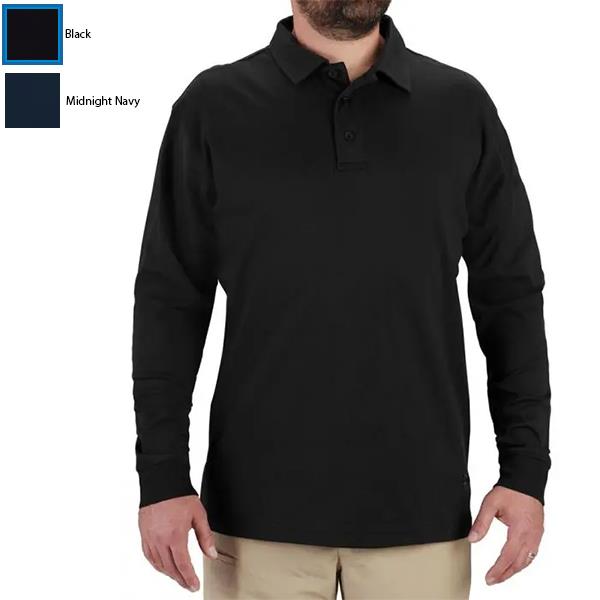 Propper Men's Uniform Polo Cotton, Long Sleeve