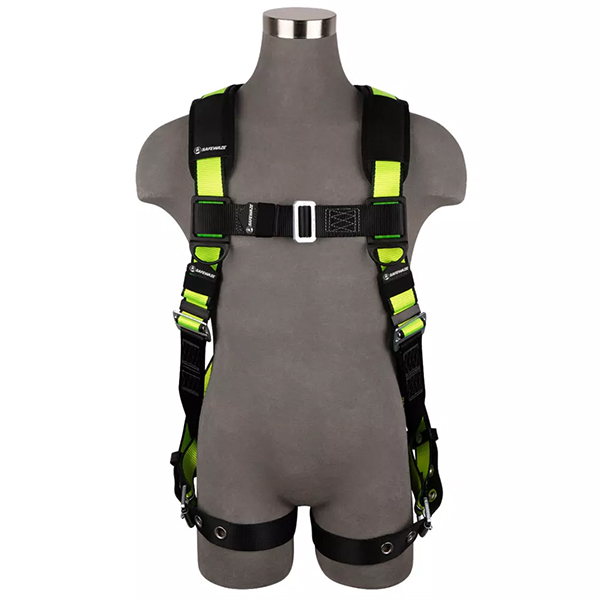 Safewaze Pro Full Body Harness 1D, MB Chest, TB Legs