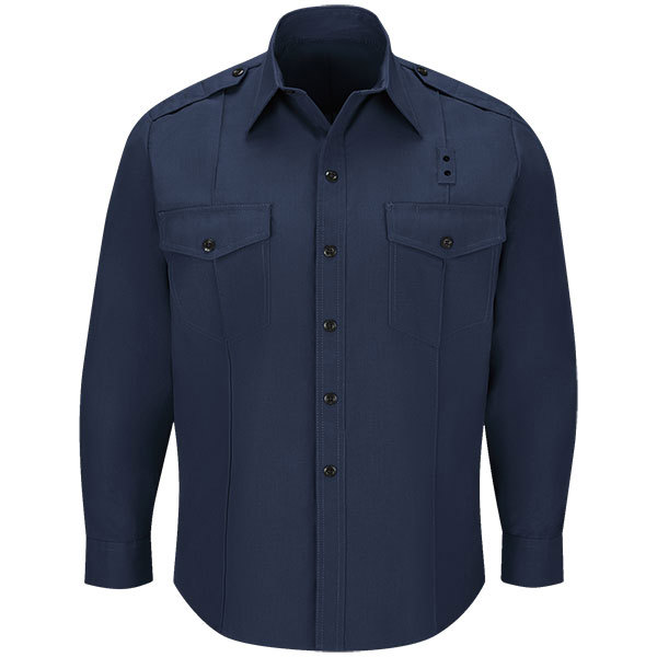 Workrite Shirt, Navy, LS Nomex, 4.5 oz