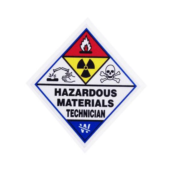 Pacific Reflex Decal, 2" Hazardous Materials Technician