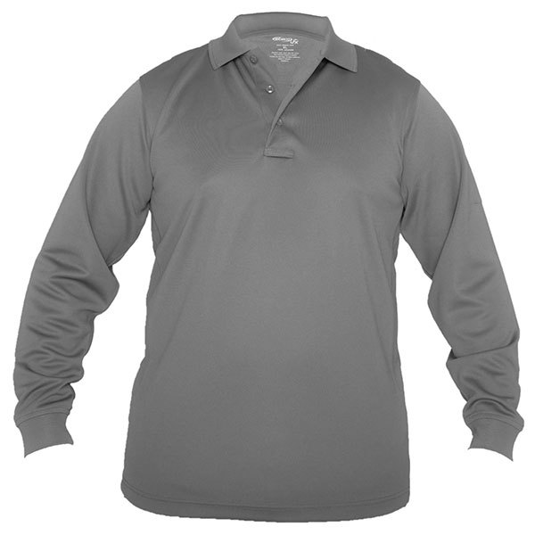 Elbeco Polo UFX Tactical Poly LS Grey