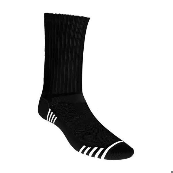 JOX SOX Men's Cushioned Crew Socks; Black