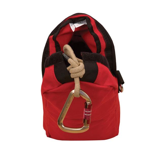 True North Rope Bag, Red L-2, Holds 200' 9mm Rope