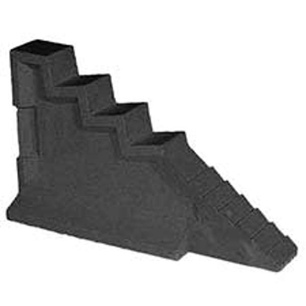 Turtle Plastics Step Chock, Med, Black