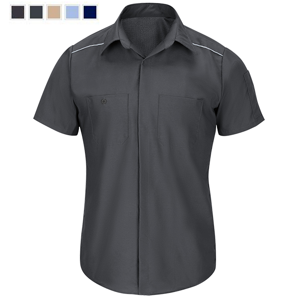 Red Kap Pro Airflow Work Shirt Short Sleeve