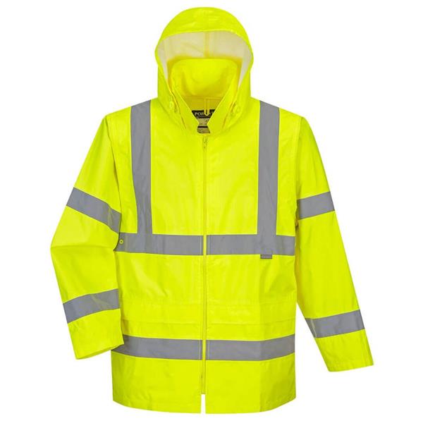 Portwest Hi-Viz Rain Coat