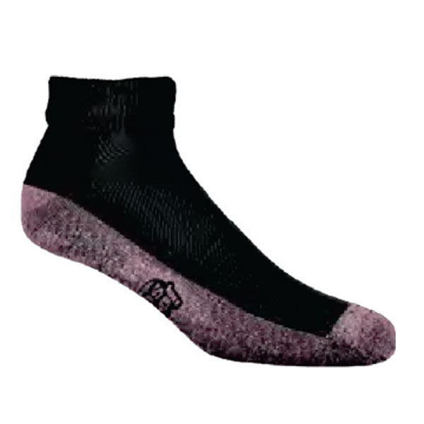 JoxSox Socks, Ladies Black Quarter Crew