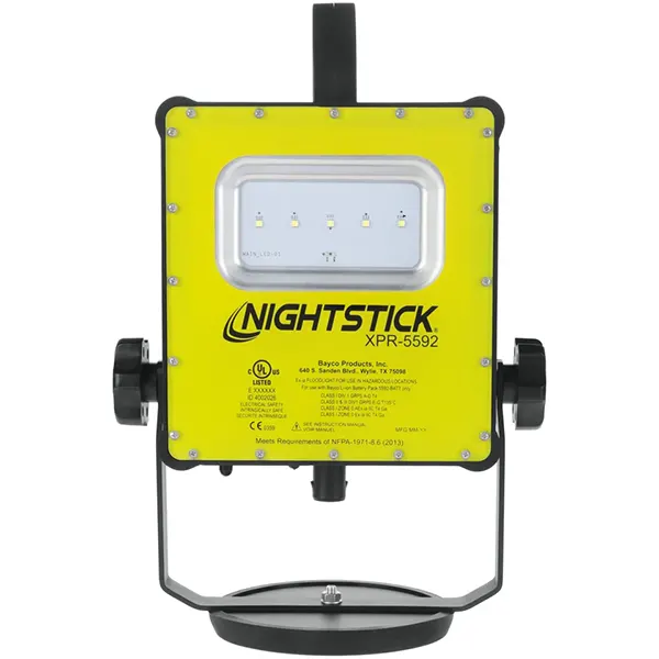 Nightstick IS Rechargeable LED Scene Light w/ Magnetic Base NAFECO