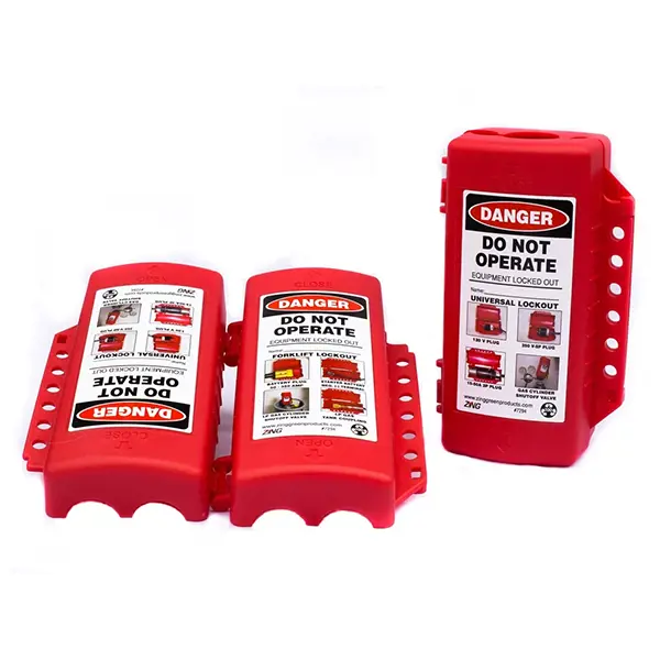 Zing Universal Forklift Valve Plug Lockout | NAFECO