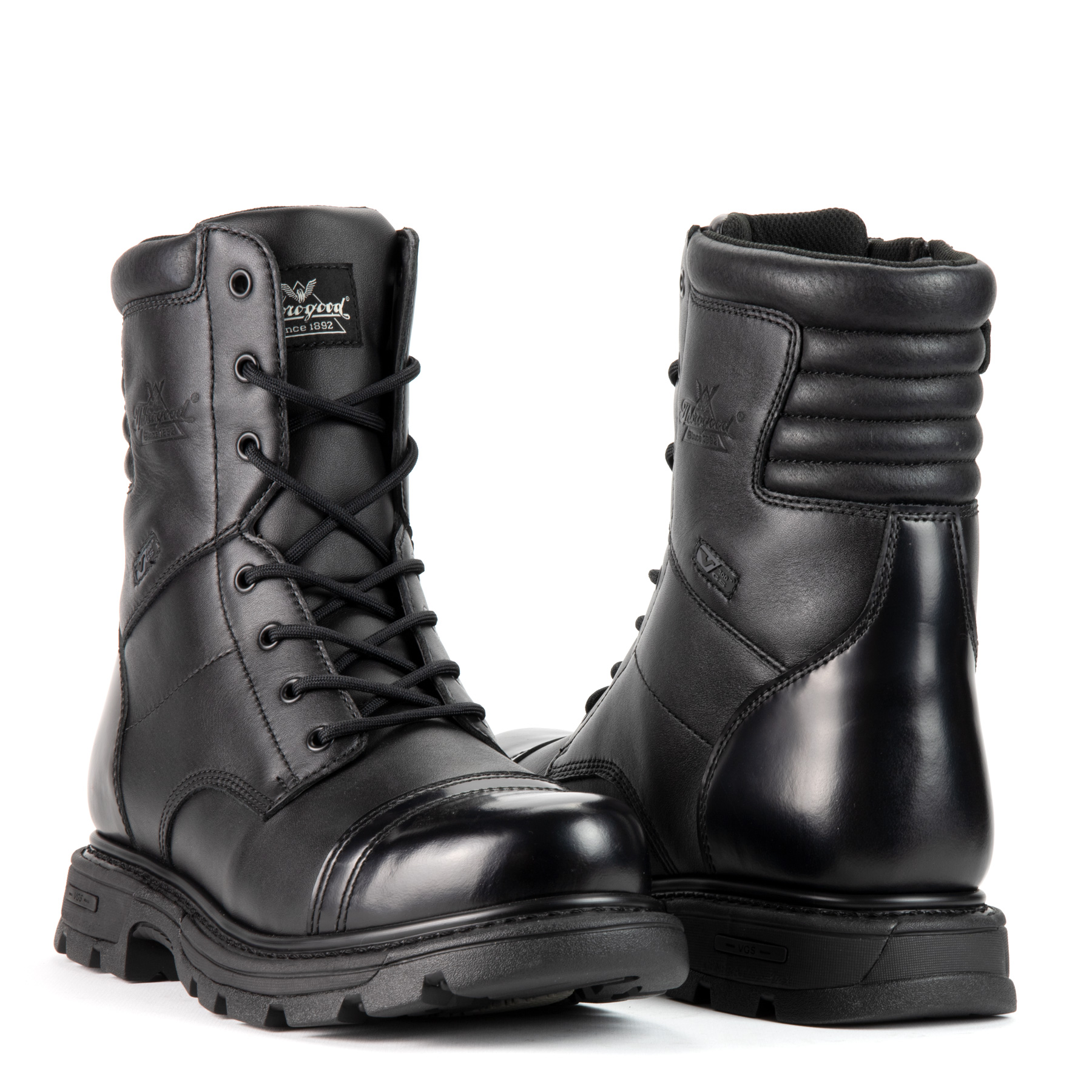 Thorogood Gen-flex2 Tactical Boots Men\'s Black Composite Toe Side Zip 6M Thorogood THE DEUCE Series 8 main image 3