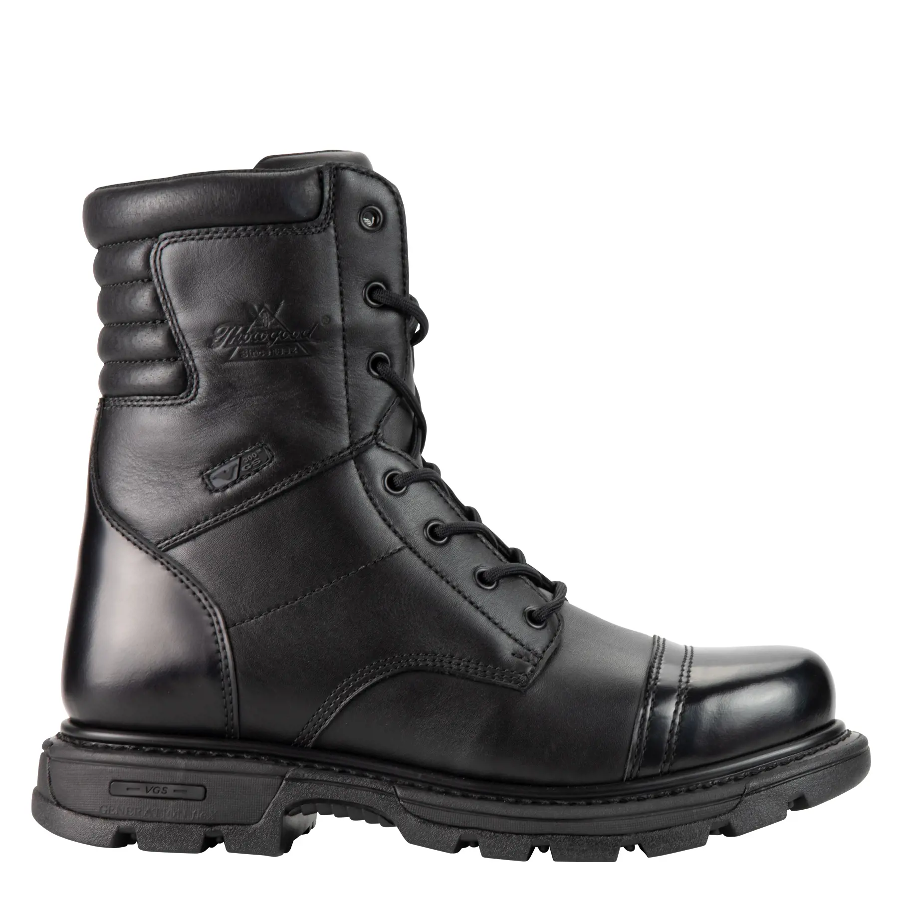 THOROGOOD 834-7991 GEN-flex2 Series Waterproof 8″ Tactical Side Zip Size 10 WIDE Thorogood GEN-Flex2 Tactical Trooper SideZip Waterproof  main image 2