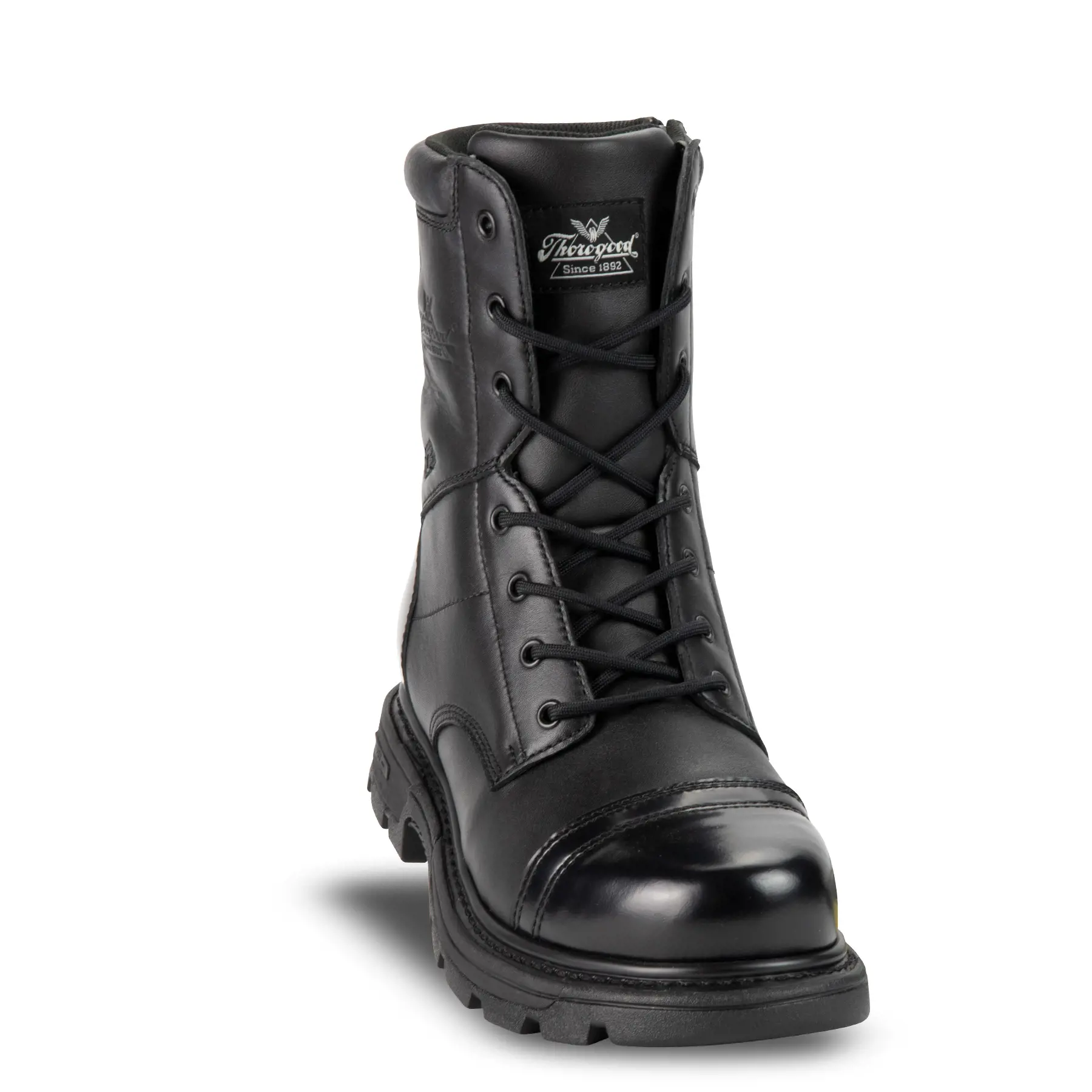 Thorogood Men\'s GEN-Flex2 8” Side-Zip WP Tactical Boots Black - Medium thorogood gen-flex2 tactical   main image 2
