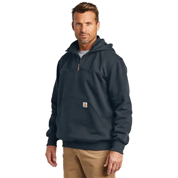 Carhartt Rain Defender Hooded Zip Mock Sweatshirt | NAFECO